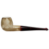 Pre-colored Apple Straight Dark Stem Meerschaum Pipe