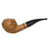 Smooth Bulldog 9mm Italian Olive Wood Pipe