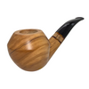 Smooth Bulldog 9mm Italian Olive Wood Pipe