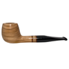 Smooth Straight 9mm Italian Olive Wood Pipe