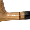 Smooth Straight 9mm Italian Olive Wood Pipe