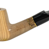 Smooth Bullseye 9mm Italian Olive Wood Pipe