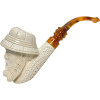 Special Bavarian Fisherman Oom Paul Meerschaum Pipe