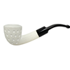 Special Teardrop Lattice Dublin Meerschaum Pipe