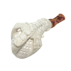Special Lattice Claw Meerschaum Pipe with Designer Stem