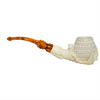 Special Lattice Claw Meerschaum Pipe with Designer Stem
