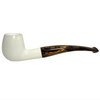 Deluxe 9mm Smooth Apple Meerschaum Pipe
