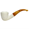 Special Bent Stem Dublin 9mm Meerschaum Pipe