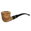 Dapper 9mm Olive Wood Churchwarden Pipe