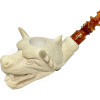 Baglan Master Carver Sea Serpent Meerschaum Pipe