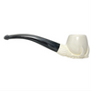 Small Claw with Marbled Silver Stem Meerschaum Pipe