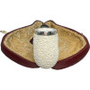 Deluxe Rustic Meerschaum Pipe with Sterling Silver Rim