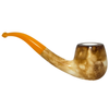 Special Pre-Colored (Calcined) Large Apple Meerschaum Pipe