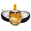 Special Pre-Colored (Calcined) Large Apple Meerschaum Pipe