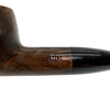Small Straight Apple Brown-Stained Italian Briar Pipe