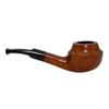 Small Rhodesian in Light Brown Finish Italian Briar Pipe