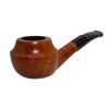 Small Rhodesian in Light Brown Finish Italian Briar Pipe