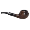 Small Rhodesian Italian Briar Pipe – Dark Brown Finish