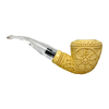 Special Floral Embossed Dublin Meerschaum Pipe