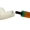Arasta Tomato 3D Lattice Smooth Meerschaum Pipe