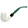 Army Bit Smooth Billiard Meerschaum Pipe