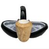 Pre-colored Dublin Rusticated Meerschaum Pipe