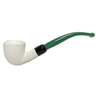 Smooth Dublin Army Mount Style Meerschaum Pipe