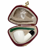 Smooth Dublin Army Mount Style Meerschaum Pipe