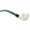 Smooth Dublin Army Mount Style Meerschaum Pipe