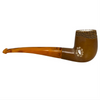 Deluxe 9mm Rusticated Rim Billiard Meerschaum Pipe