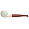 Deluxe 9mm Designer Lattice Apple Meerschaum Pipe