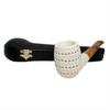 3D Lattice Straight Billiard Meerschaum Pipe