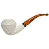 Special Rhodesian Lattice Brass Band Meerschaum Pipe