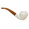 Special Rhodesian Lattice Brass Band Meerschaum Pipe