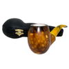 Special Smooth Dark Calcined Meerschaum Pipe