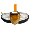 Special Smooth Billiard Calcined Meerschaum Pipe