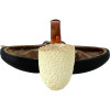 Special Rusticated Dublin Meerschaum Pipe