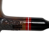 Rusticated 9mm Poker Red Band Pipsan Cherrywood Pipe