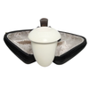 Special Calabash Meerschaum Pipe with Sterling Silver Band
