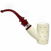 Special Govem Poker Sterling Silver Band Meerschaum Pipe