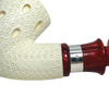 Special Govem Poker Sterling Silver Band Meerschaum Pipe