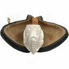 Special Claw Holding Lattice Egg Meerschaum Pipe