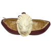 Full Bent Lion Meerschaum Pipe
