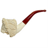 Full Bent Lion Meerschaum Pipe