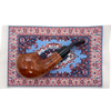Miniature Turkish Woven Pipe Carpet - Red White Blue