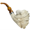 Special Silver Band Viking Meerschaum Pipe