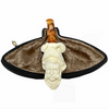 Special Silver Band Viking Meerschaum Pipe