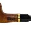 Small Pipsan Natural Gold Band Briar Pipe