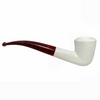 Deluxe 9mm Rusticated Top Dublin Meerschaum Pipe