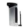 Vector KGM Aero Butane Pipe Lighter with Tamper - Chrome Satin